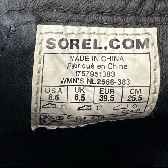 Sorel After Hours Chelsea Ankle Boots Sz 8.5 - Picture 6 of 6